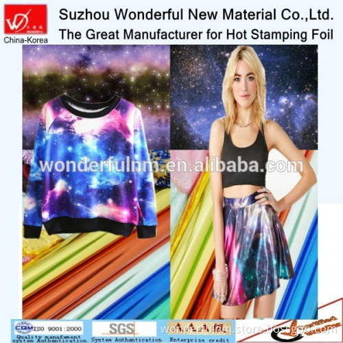 Hot sale!The latest style beautiful and colorful hot foil stamping